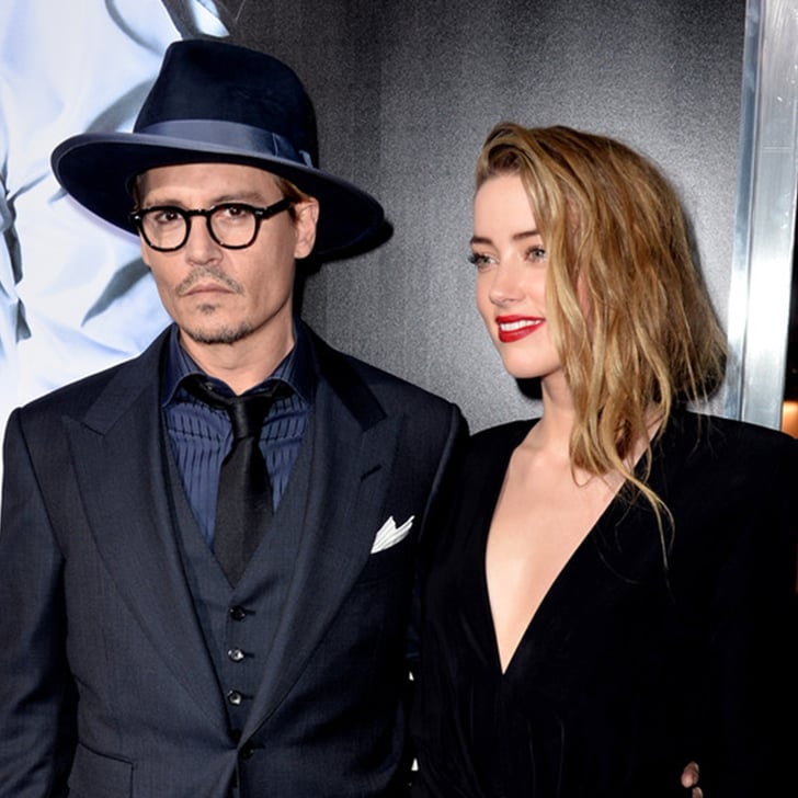 Amber Heard Officially Debuts Fiance Johnny Depp | POPSUGAR Celebrity