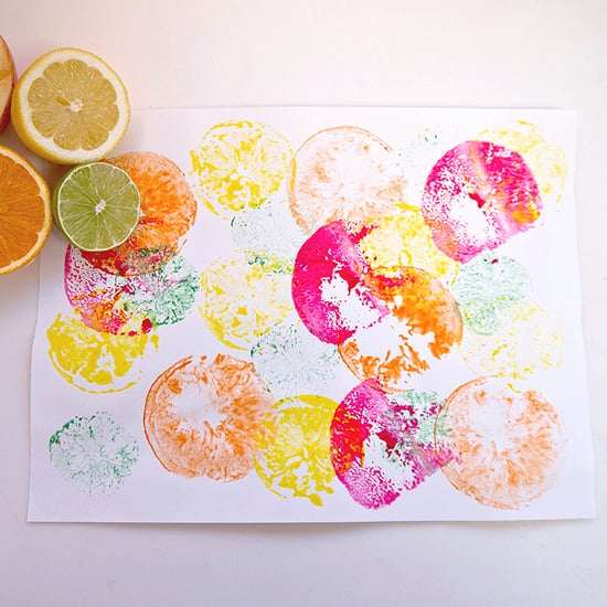 Fruit Print Crafts For Kids | POPSUGAR Family