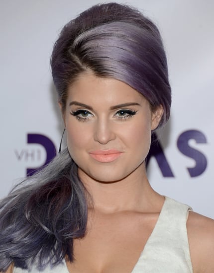 Kelly Osbourne's Silver and Purple Hair | POPSUGAR Beauty