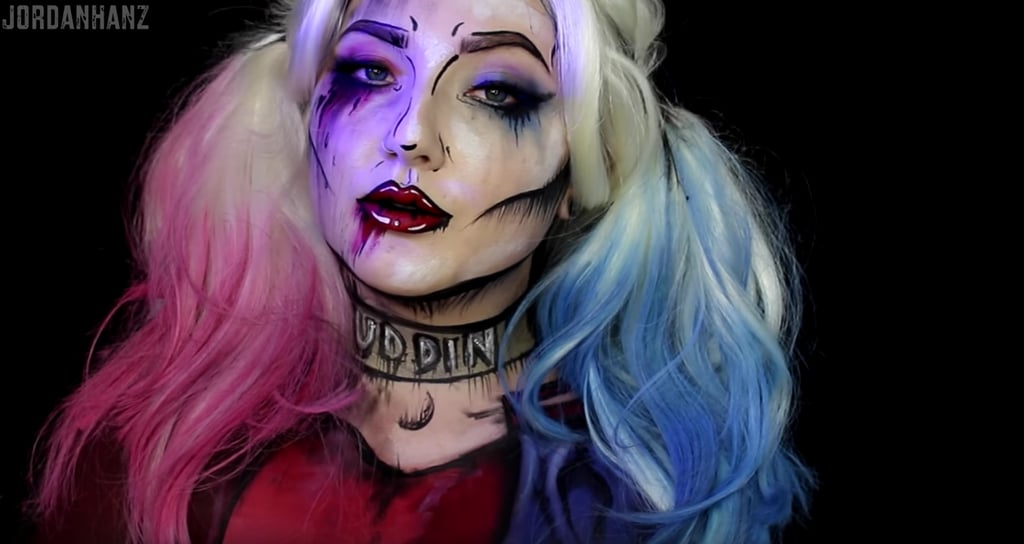 Harley Quinn YouTube Makeup DIY | POPSUGAR Beauty Australia