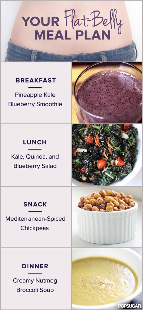 A Meal Plan For a Flat Stomach | POPSUGAR Fitness