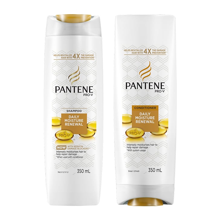 Review Pantene Daily Moisture Renewal Shampoo & Conditioner POPSUGAR