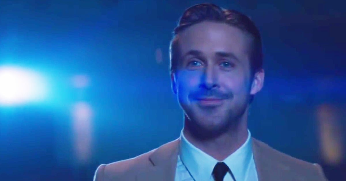 Ryan Gosling Sings City Of Stars From La La Land Popsugar Entertainment