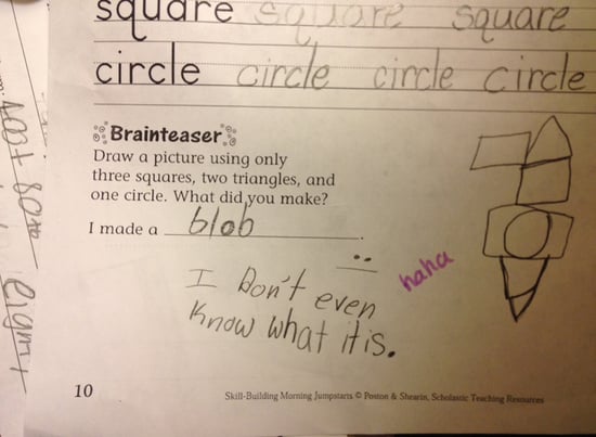 Funny Homework Answer | POPSUGAR Family