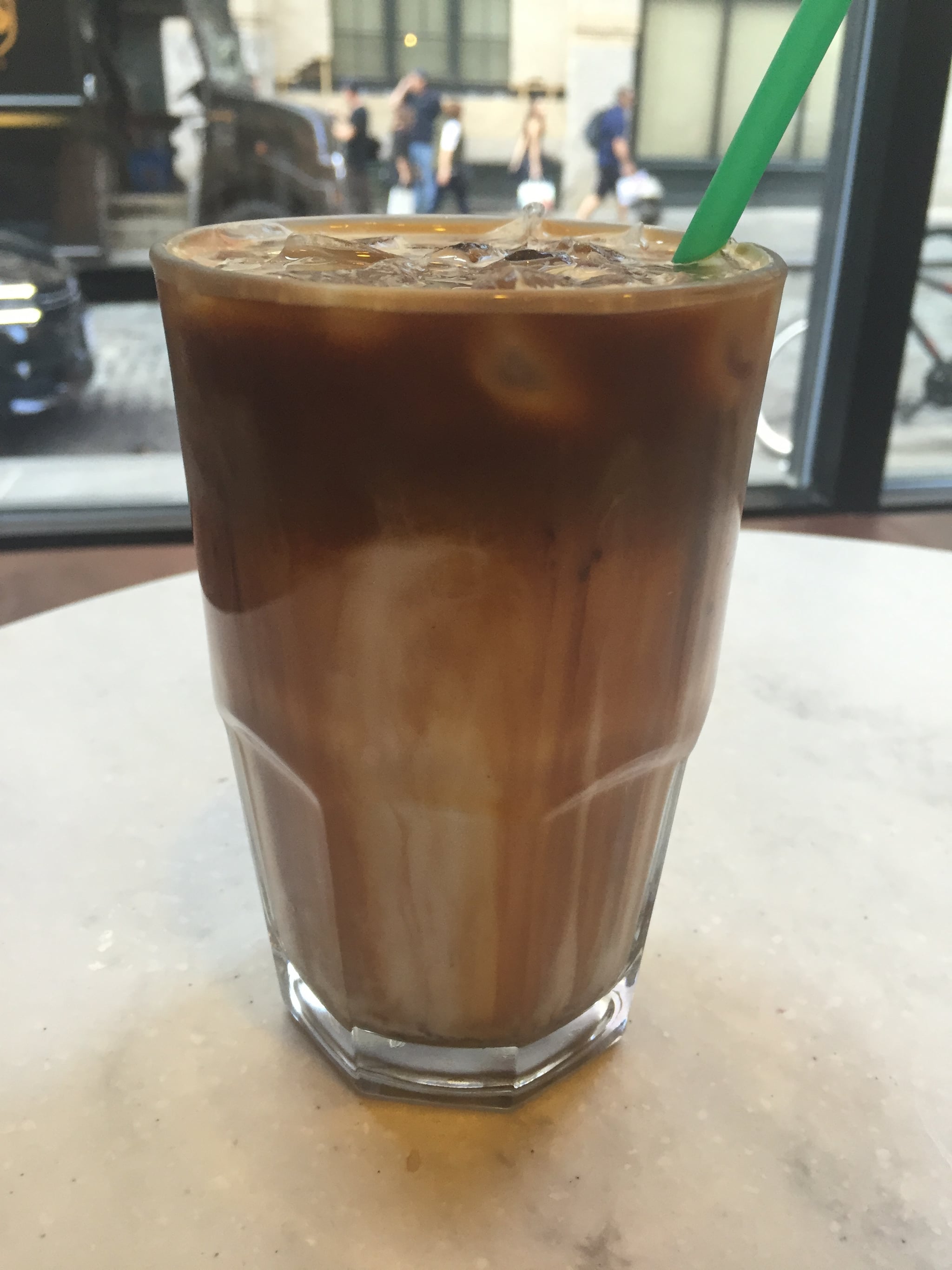 Starbucks Iced Coconut Milk Mocha Macchiato Review POPSUGAR Food