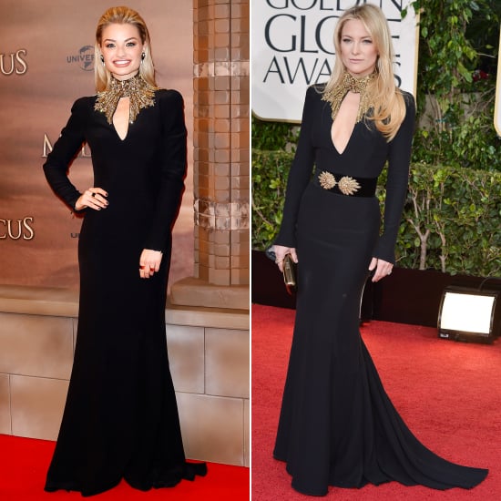 Emma Rigby and Kate Hudson Wear the Same McQueen Dress | POPSUGAR ...