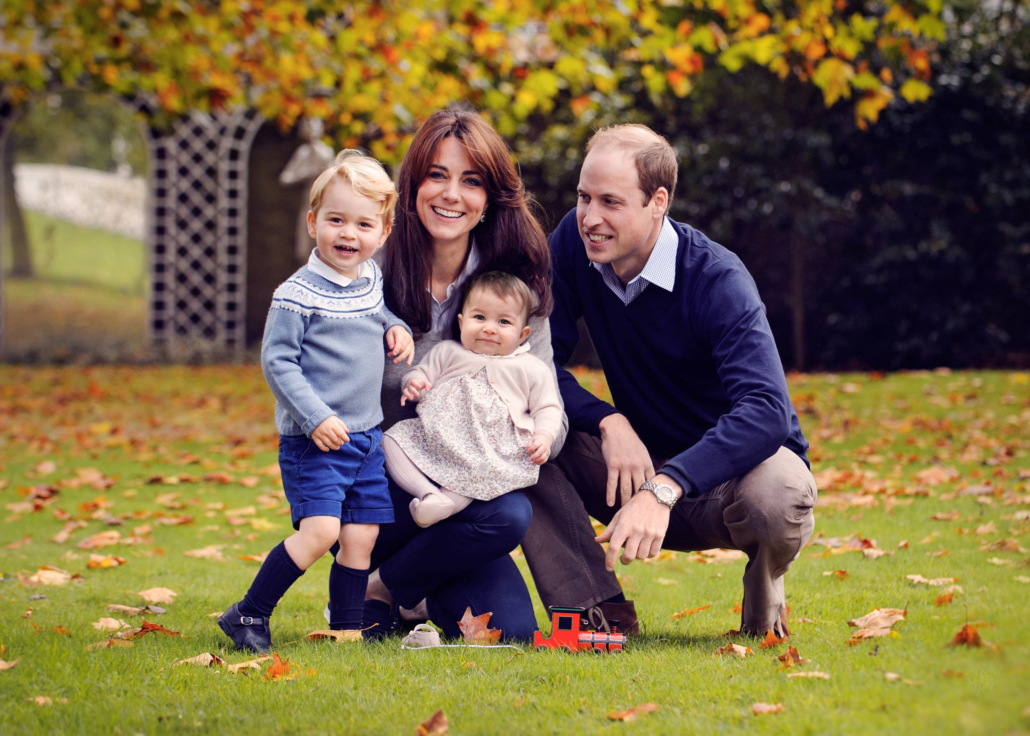 Kate Middleton And Prince William In The Park With Kids Popsugar Celebrity