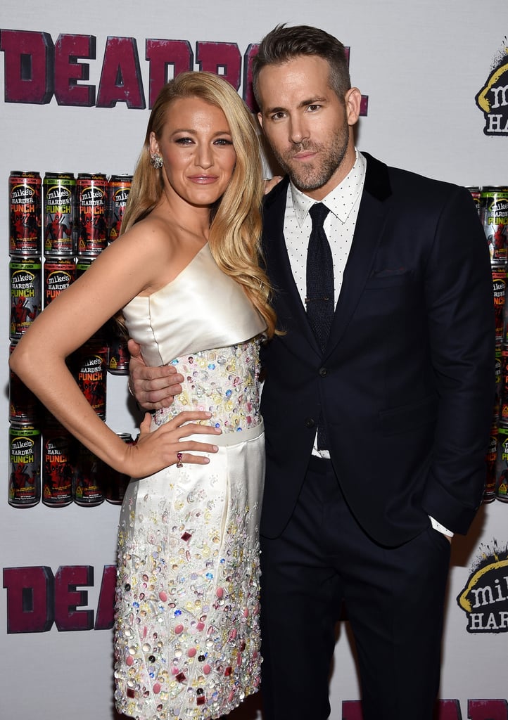 Blake Lively And Ryan Reynolds At Deadpool Event Pictures Popsugar