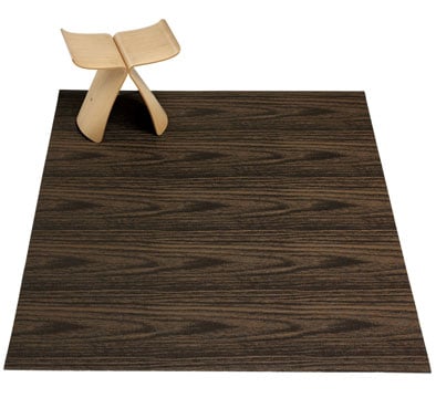 la famille wood grain floor mat  | 274 x 211