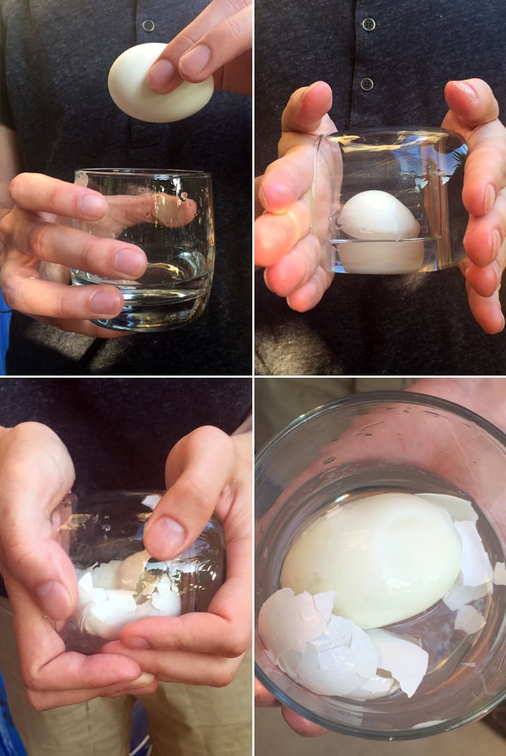 The Easiest Way to Peel Hard-Boiled Eggs  POPSUGAR Food