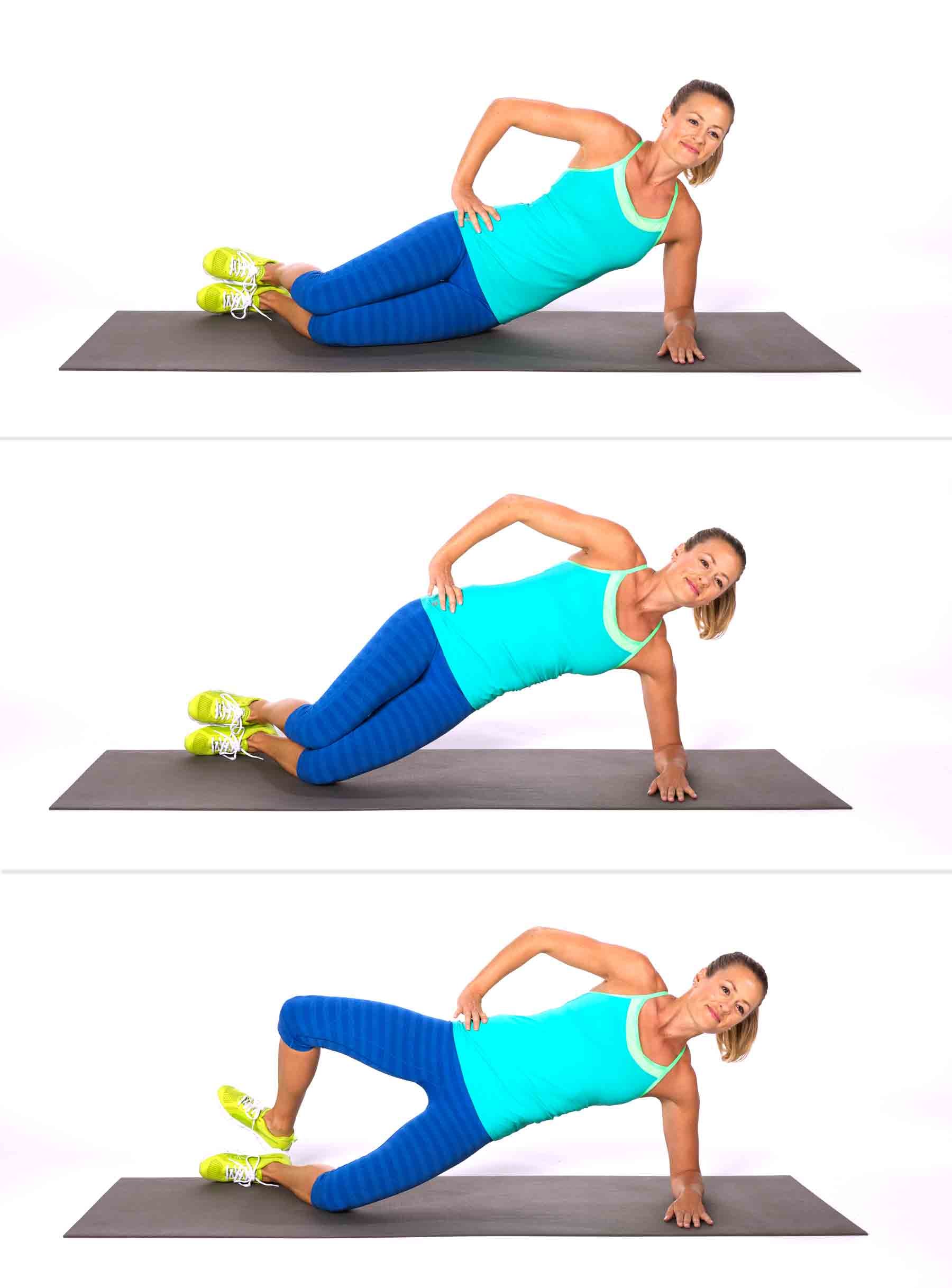 Side Plank With Knees Bent