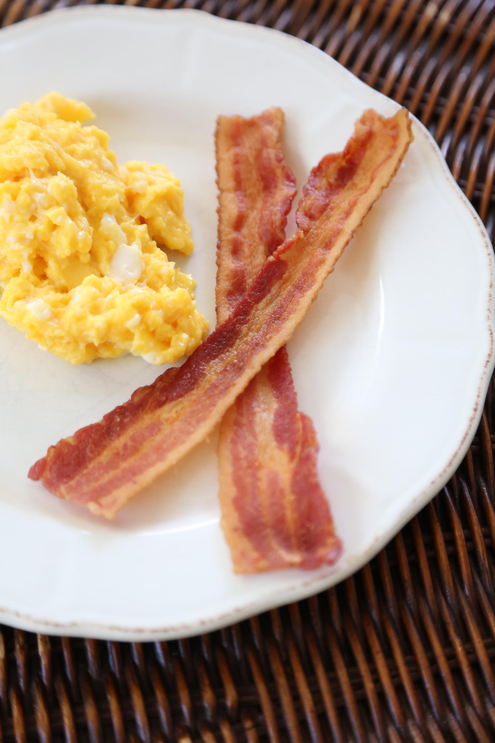 How To Scramble Eggs In Bacon Fat Popsugar Food