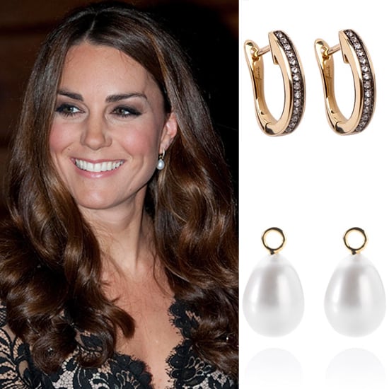 Get Kate Middleton's Classy Pearl and Diamond Earrings | POPSUGAR ...