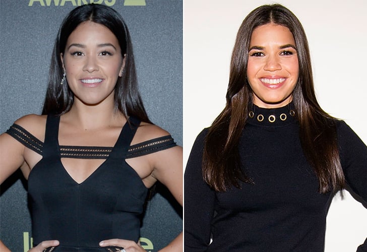 Golden Globes Confuse America Ferrera and Gina Rodriguez POPSUGAR Latina