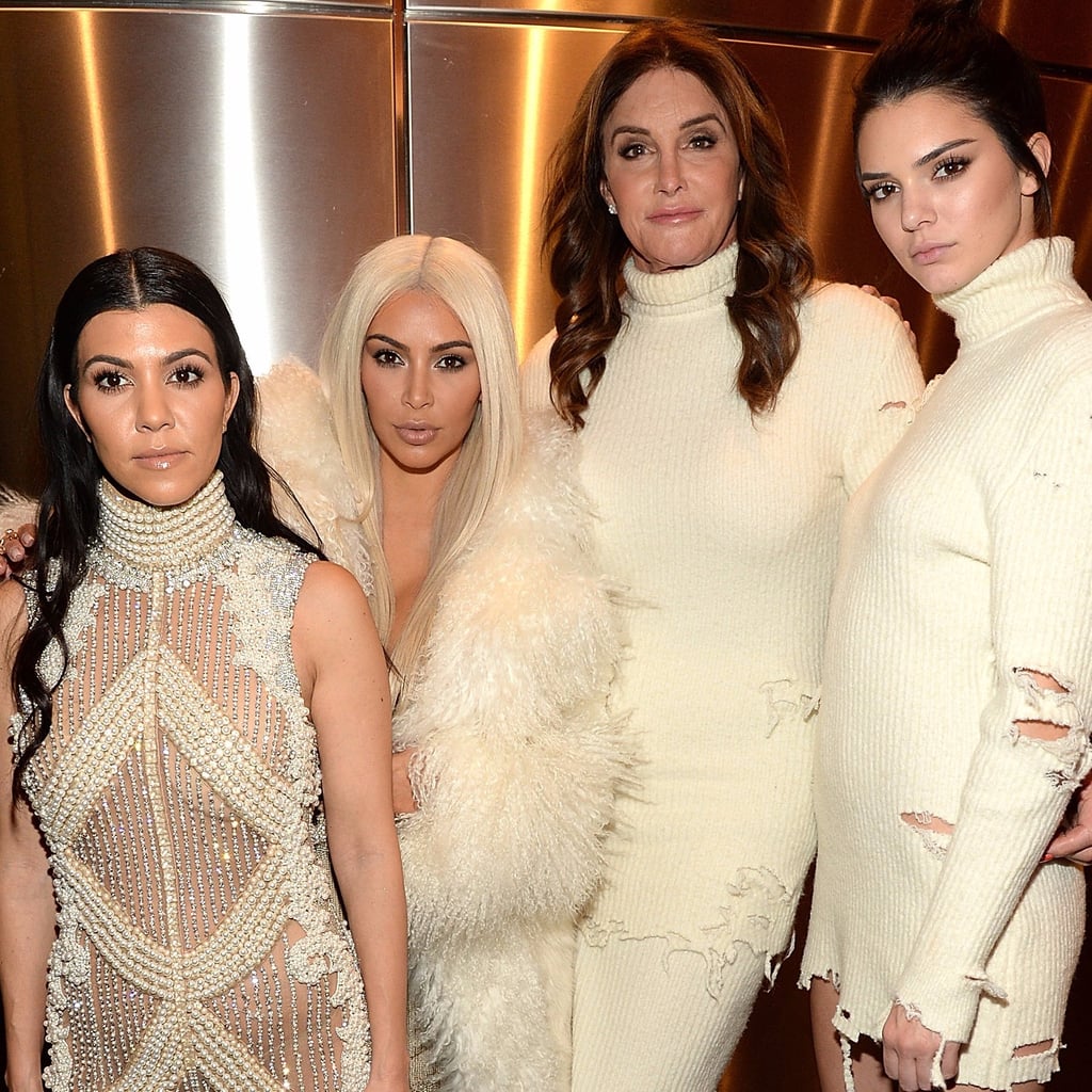 The Kardashian-Jenner Family at Kanye West's Fashion Show | POPSUGAR ...