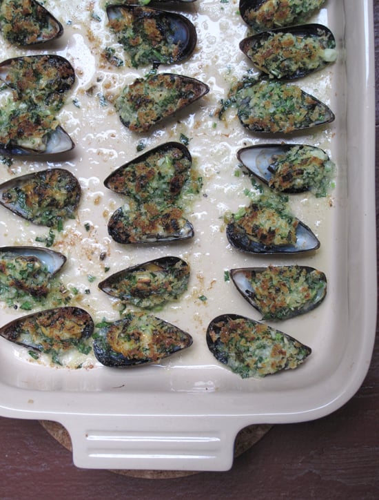 Julia Child Gratineed Mussels Recipe POPSUGAR Food