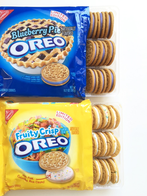 Here's How the New Fruity Crisp and Blueberry Pie Oreos Really Taste.