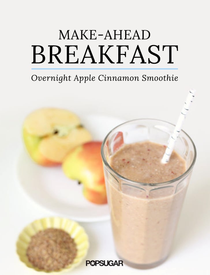 Apple Flaxseed Cinnamon Smoothie Recipe | POPSUGAR Fitness