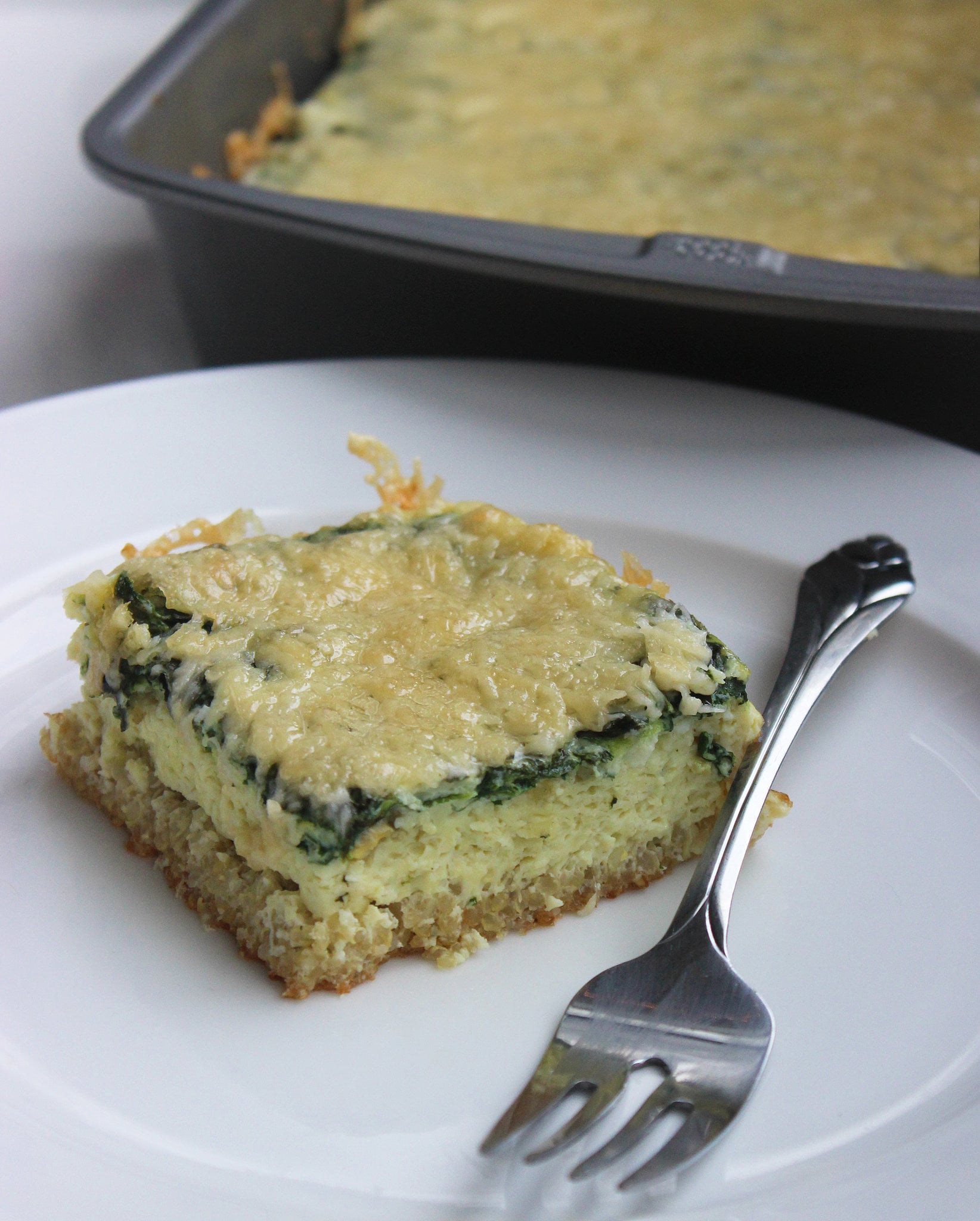 250Calorie Quinoa Egg Bake POPSUGAR Fitness Australia