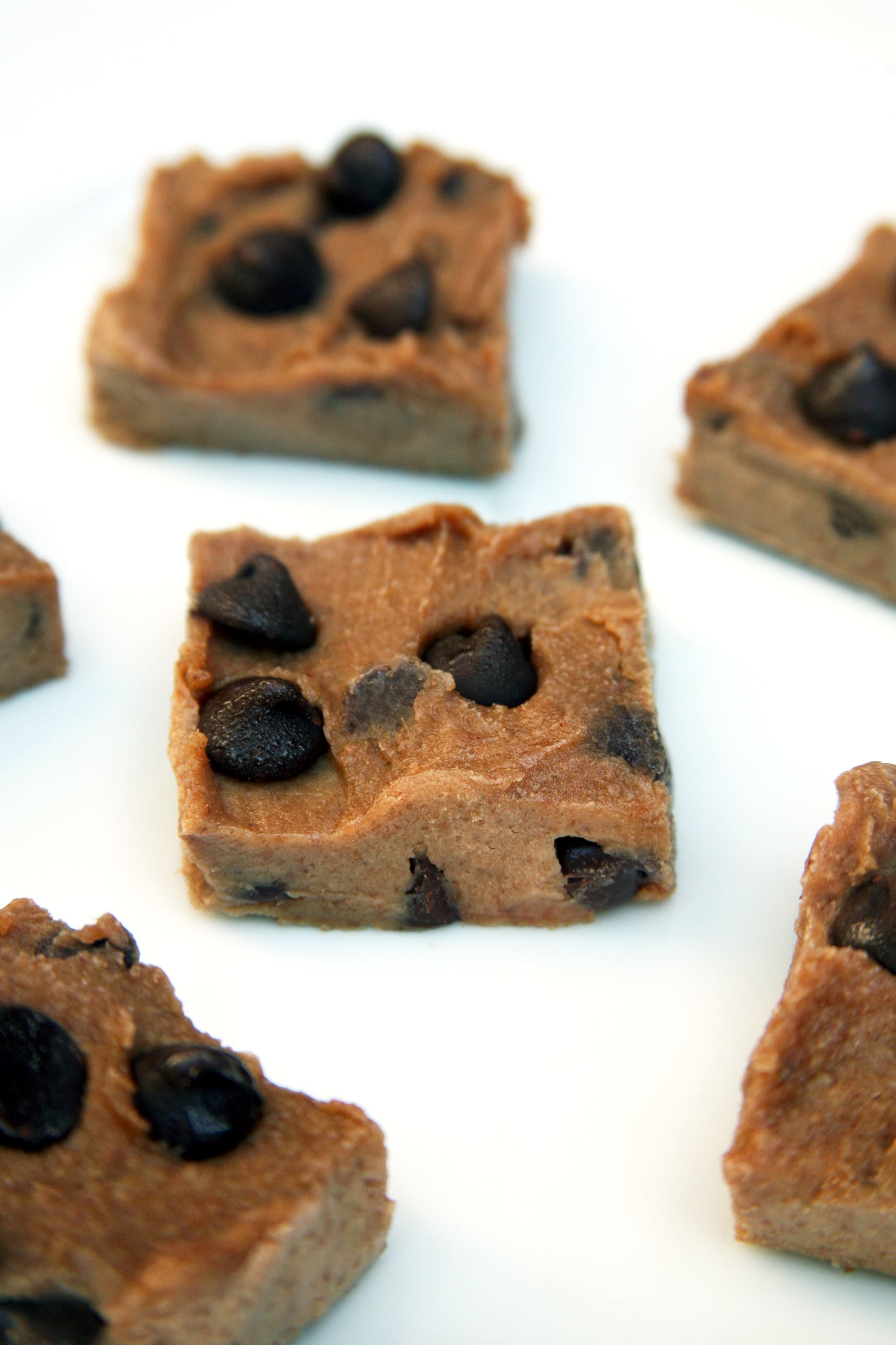 Healthy Chocolate Chip Cookie Dough Fudge | POPSUGAR Fitness