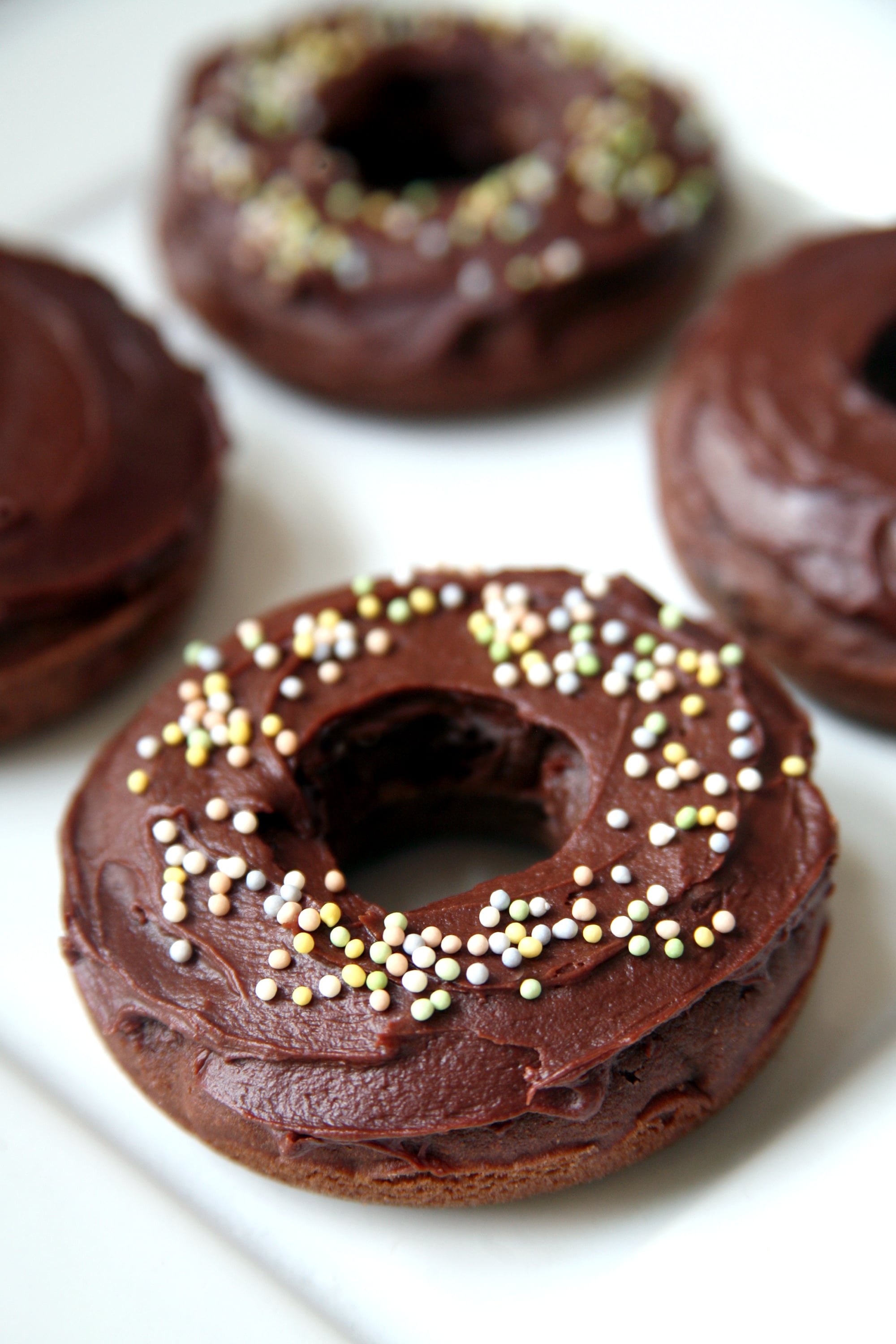 Healthy Vegan Chocolate Frosted Doughnut Recipe | POPSUGAR Fitness ...