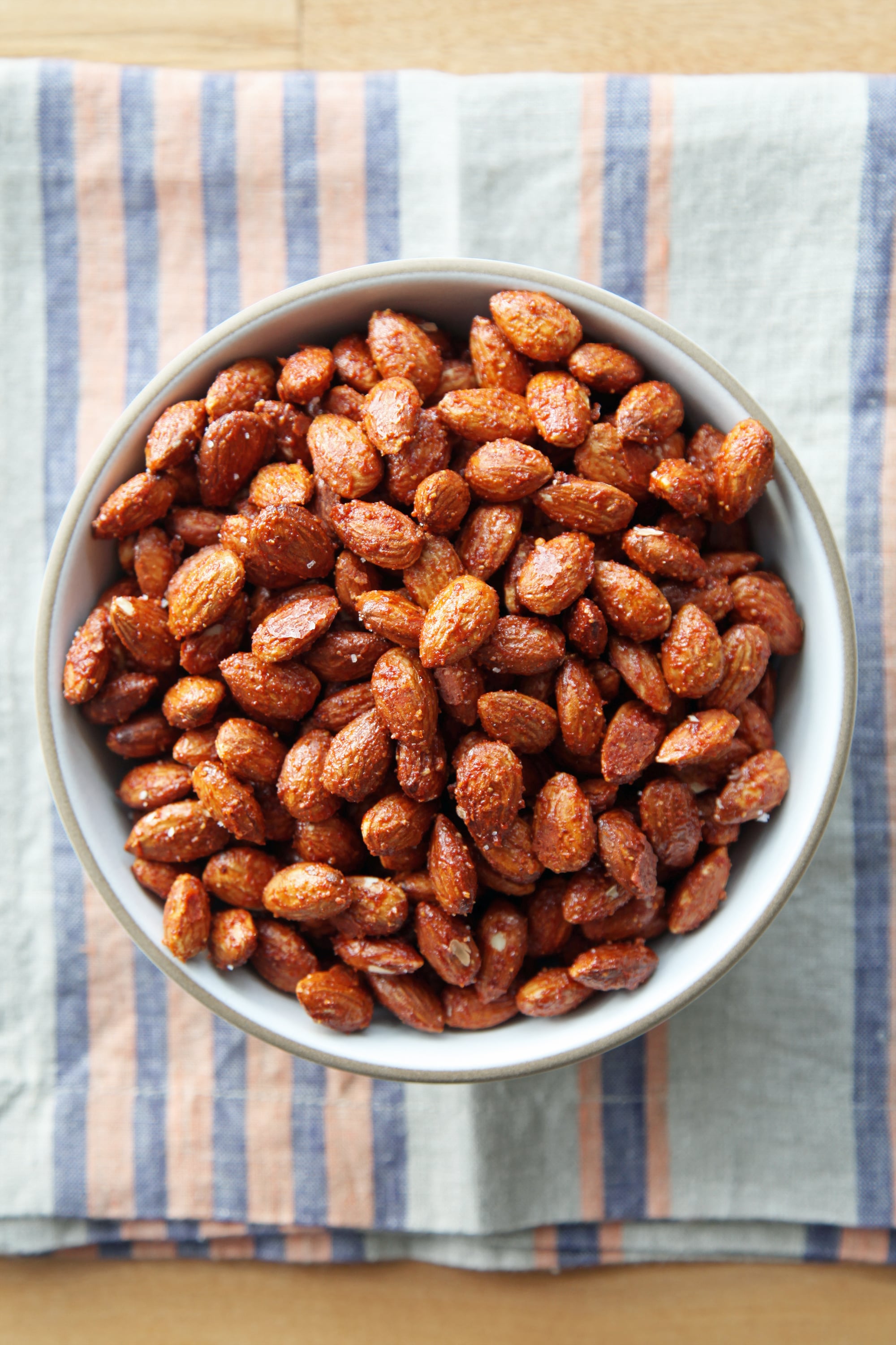 Our Sweet and Spicy Toasted Almonds are a Great Midday Snack