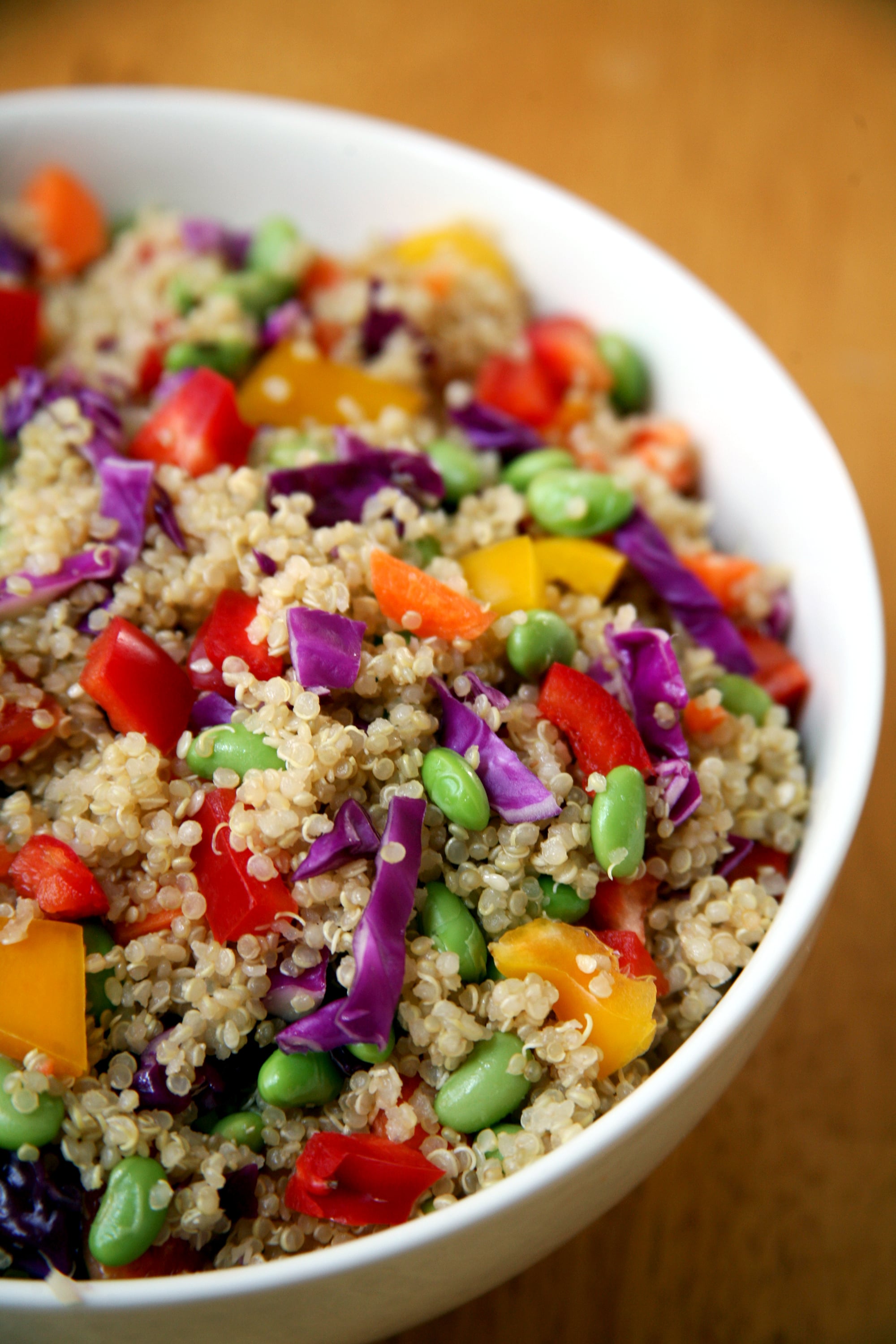 Sesame Ginger Quinoa Salad | Vegan | POPSUGAR Fitness